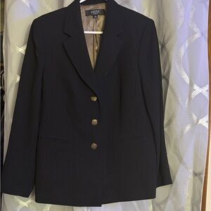 Kasper Black Women's Blazer with Gold Buttons